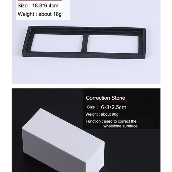 Japanese Whetstone Knife Sharpening Stone 2 Side Grit - Picture 5 of 16